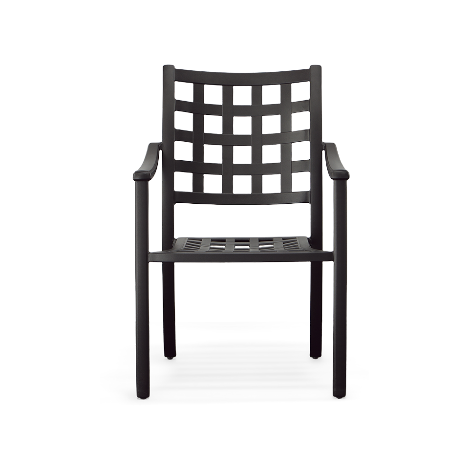 STRATFORD CAST DINING ARM CHAIR, DESERT MIST