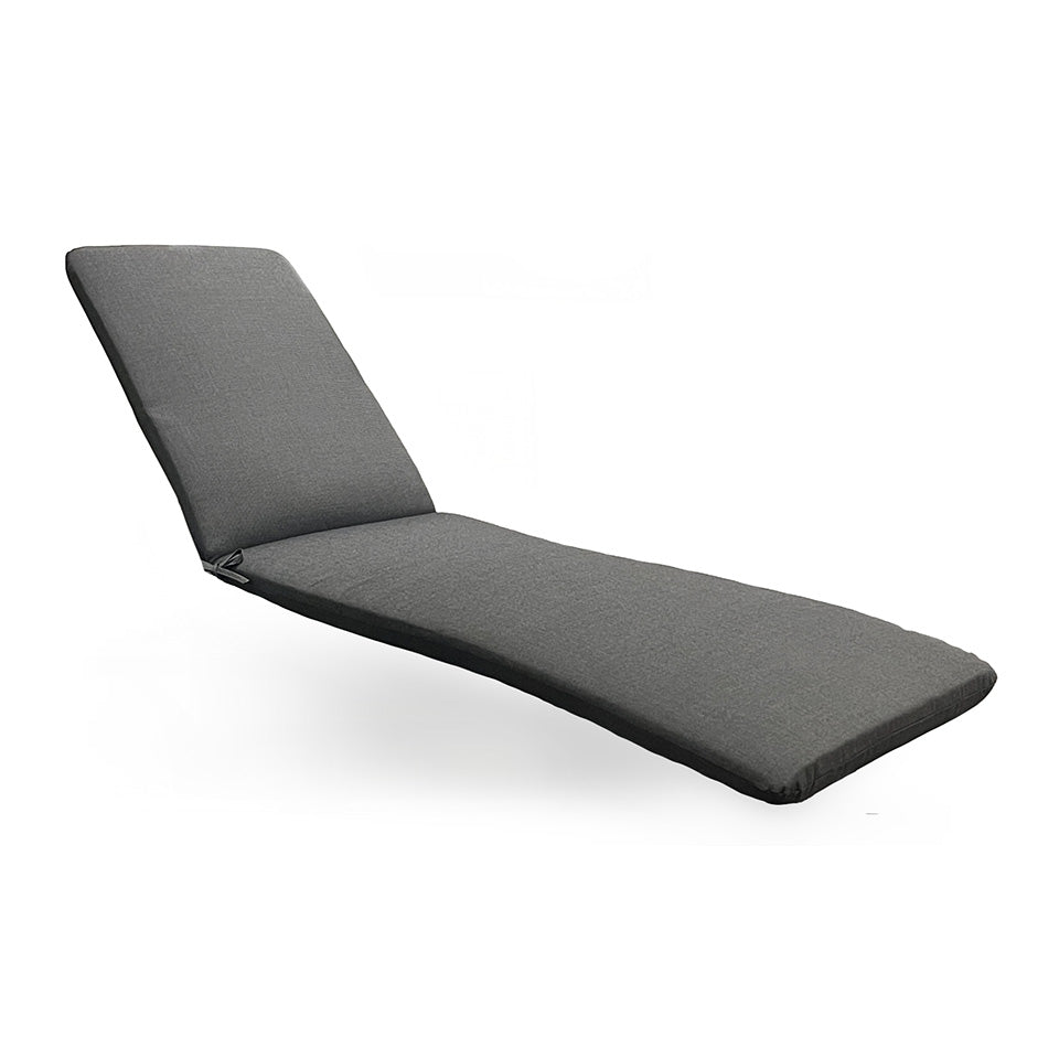 CHAISE CUSHION, CANVAS COAL