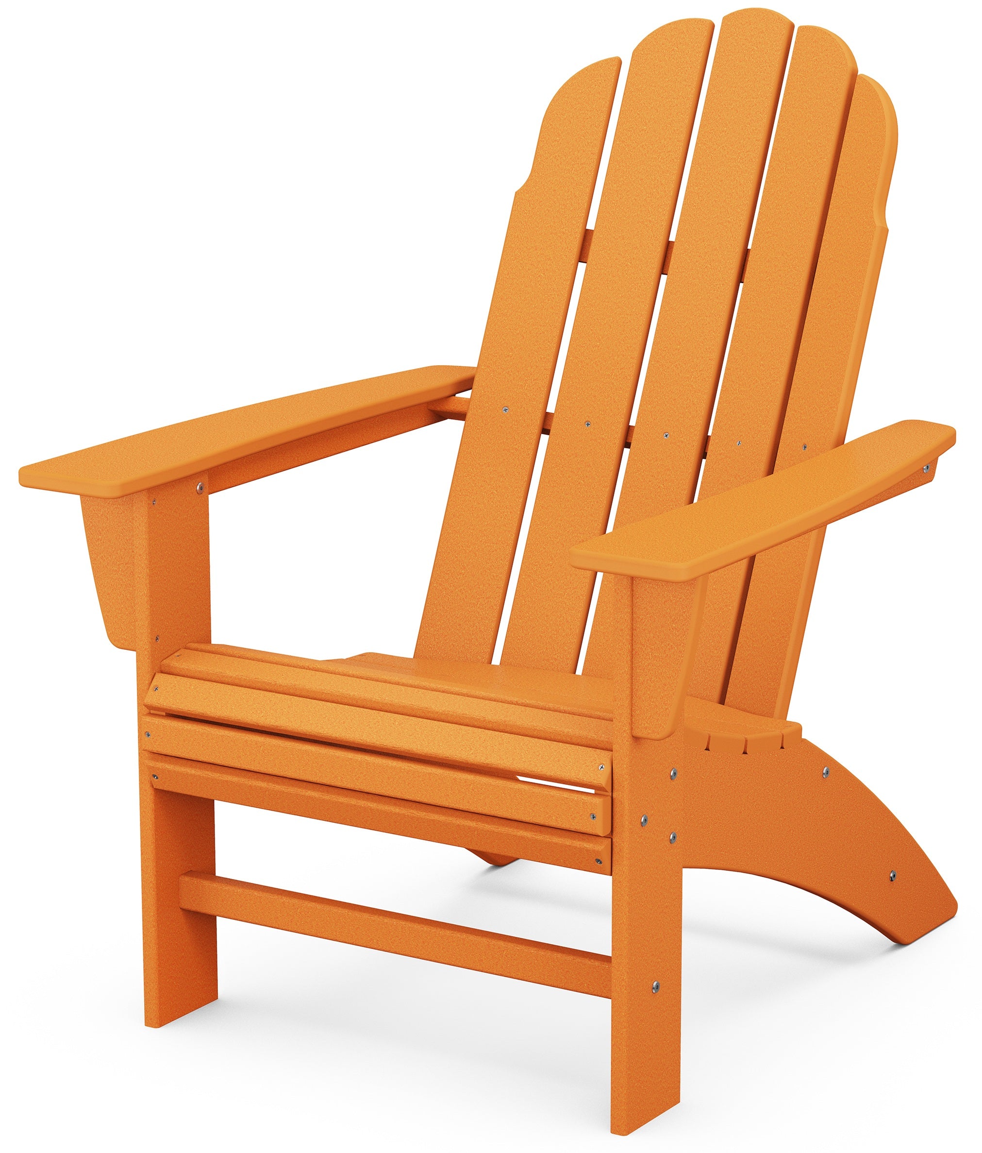 VINEYARD CURVEBACK ADIRONDACK CHAIR, TANGERINE