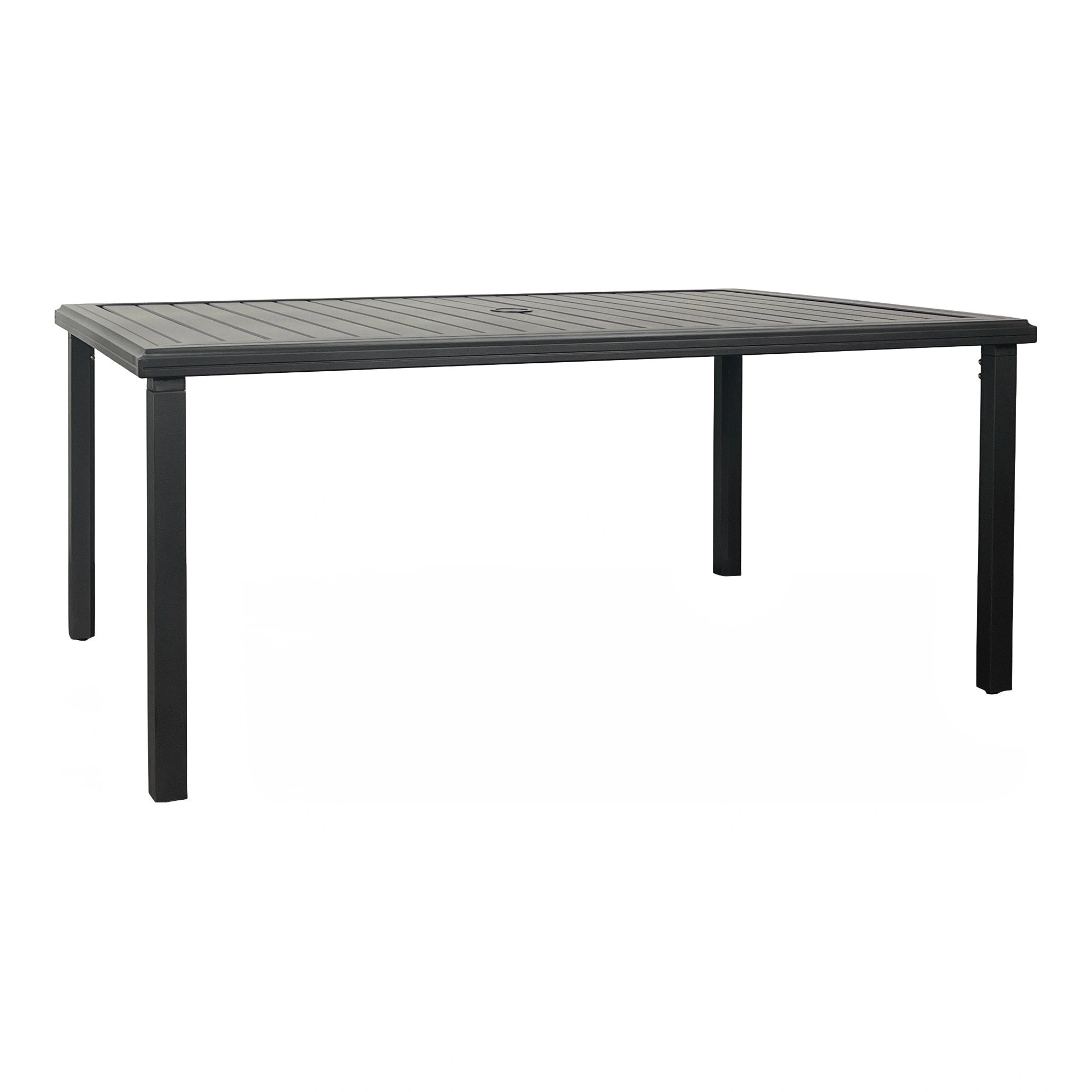 AMICI 66" RECTANGULAR DINING TABLE, GRAPHITE