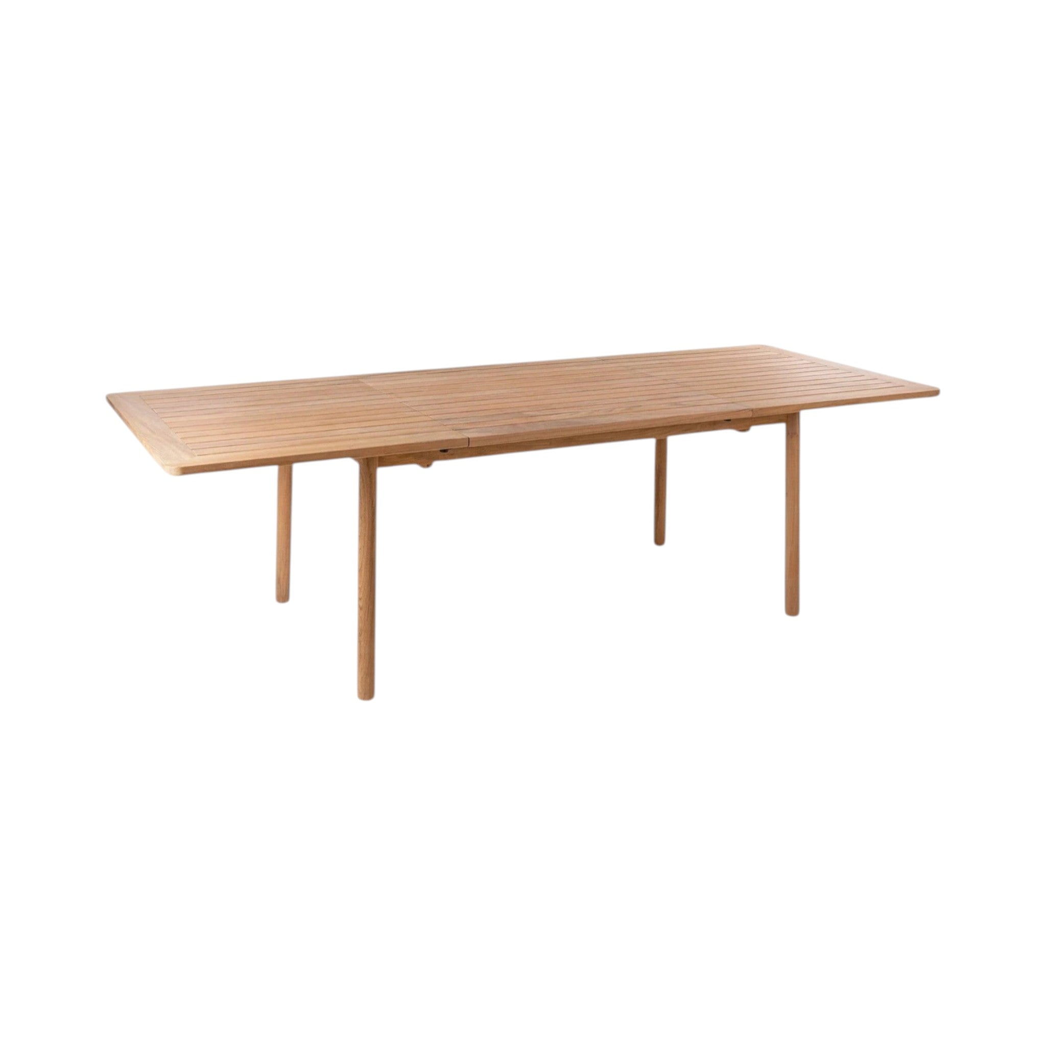 BAKER 63"-100" RECTANGULAR EXTENSION DINING TABLE