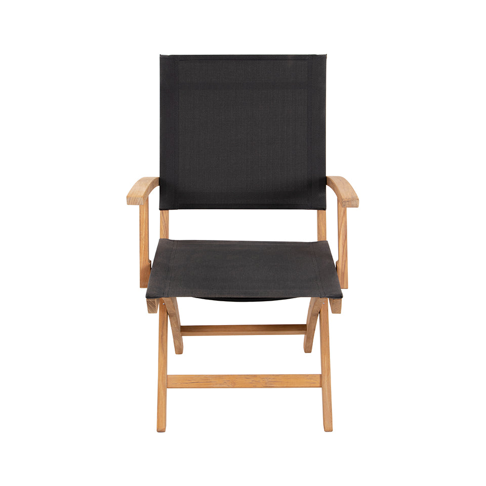 Broadway Sling Folding Arm Chair