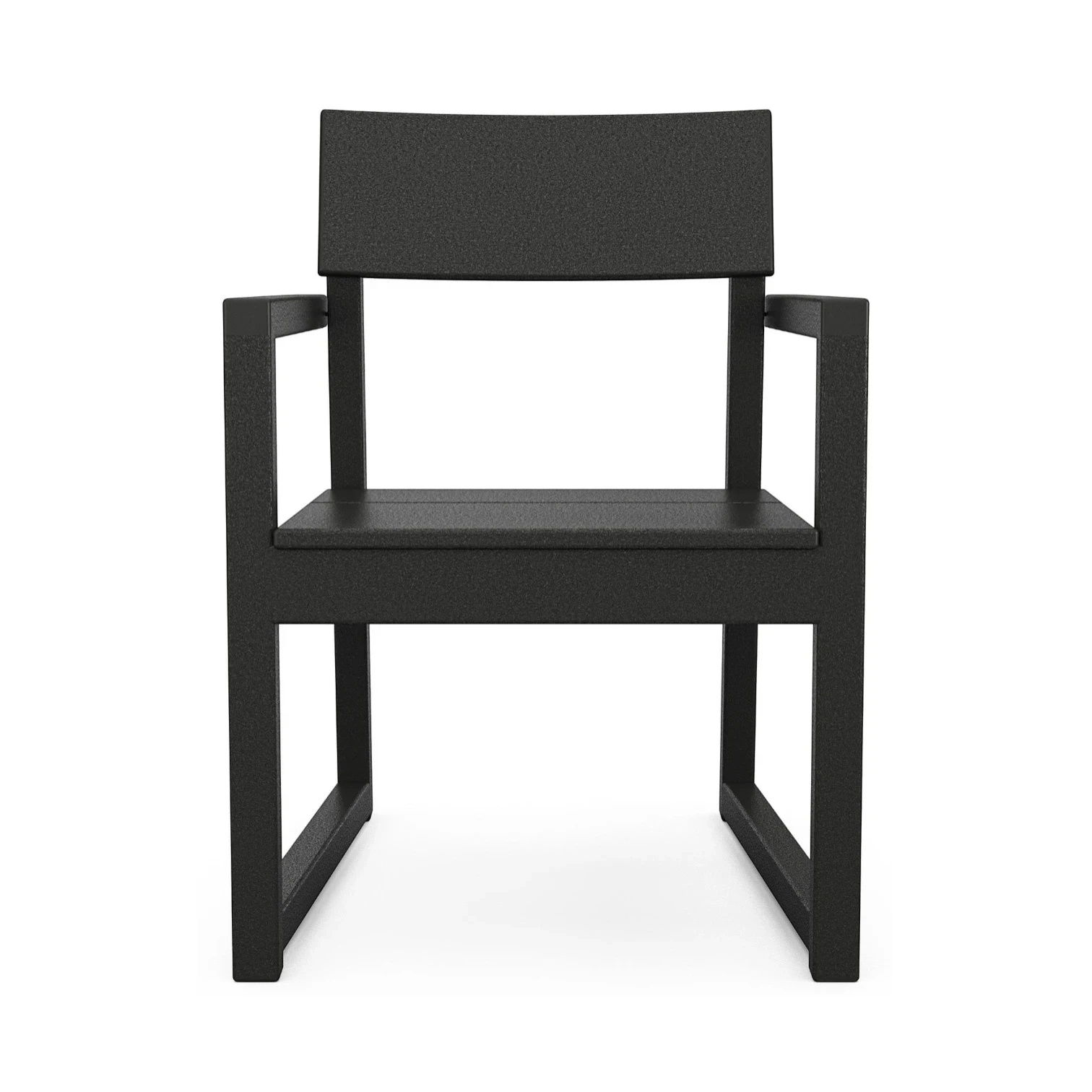 EDGE DINING ARM CHAIR, BLACK