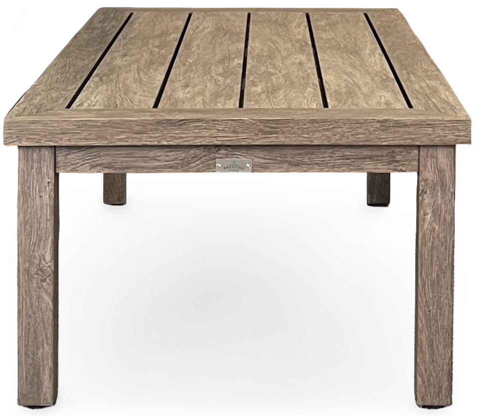 EDGE RECTANGLE COFFEE TABLE, SALVAGED LUMBER