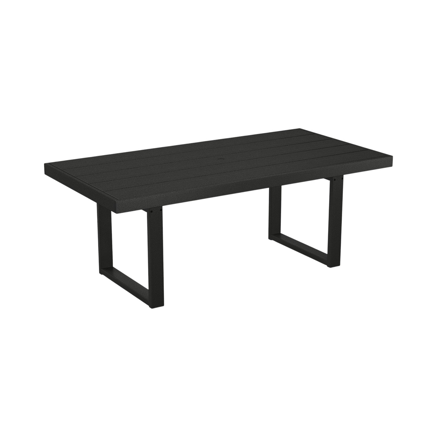 EDGE RECTANGLE DINING TABLE, BLACK