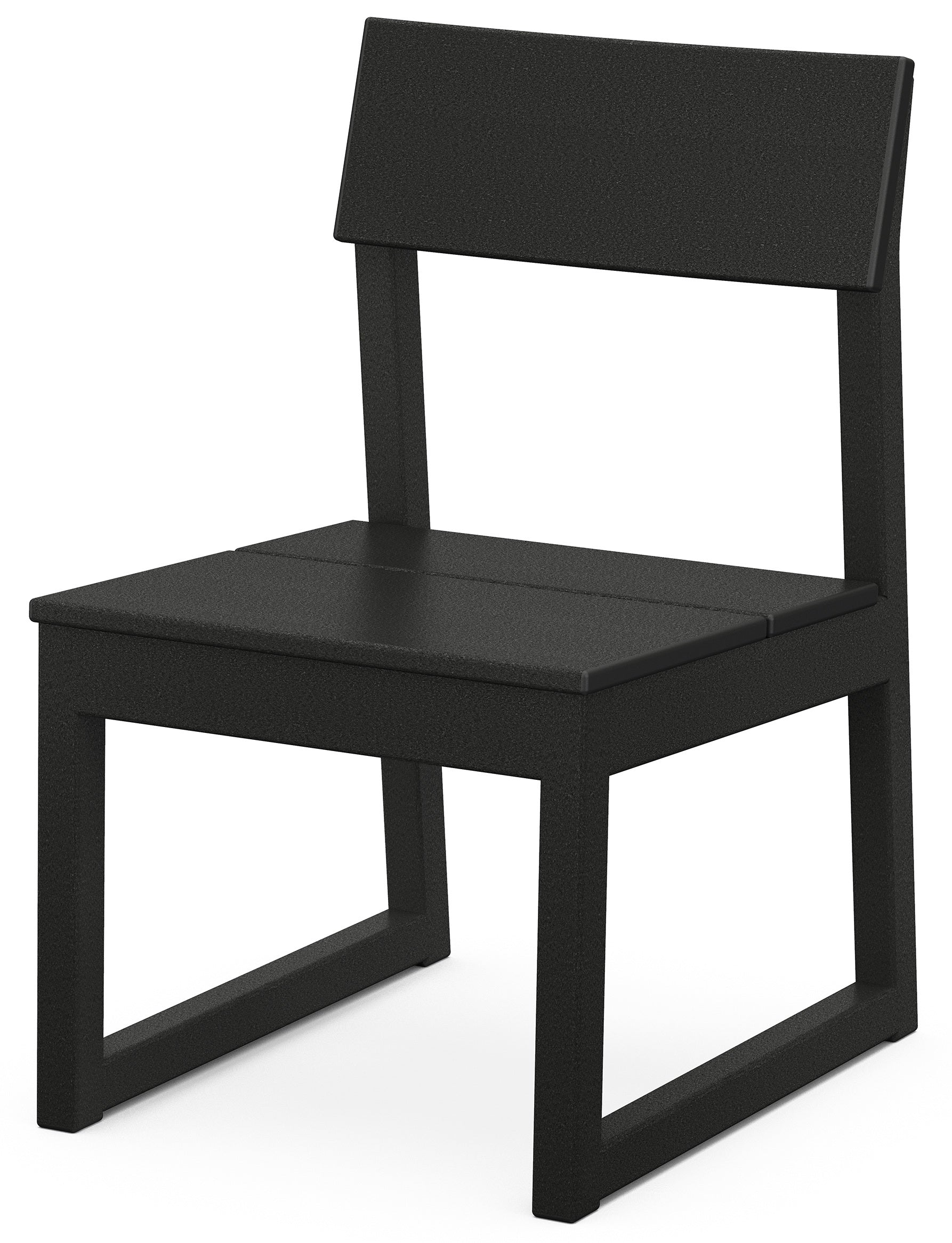 EDGE DINING SIDE CHAIR, BLACK