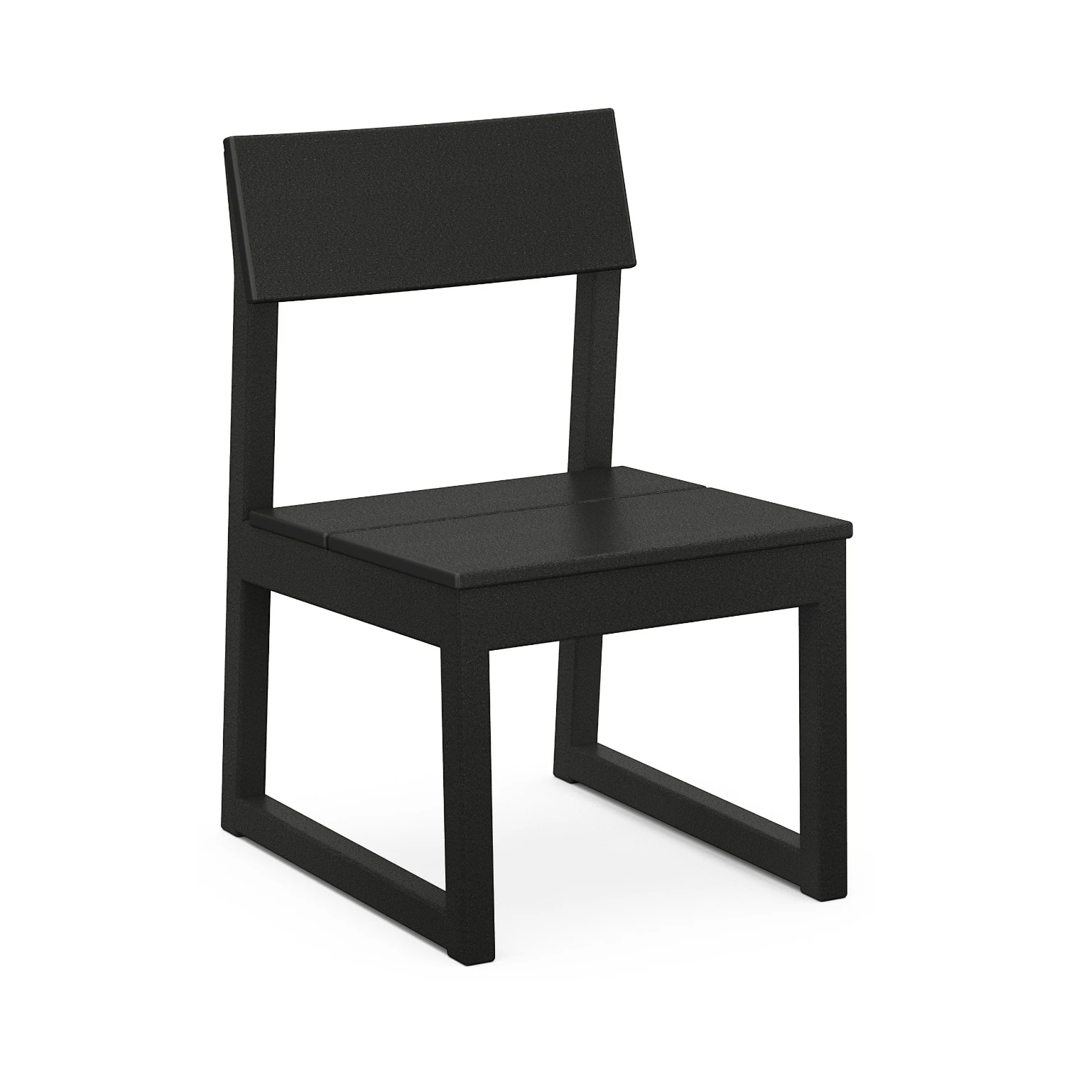 EDGE DINING SIDE CHAIR, BLACK
