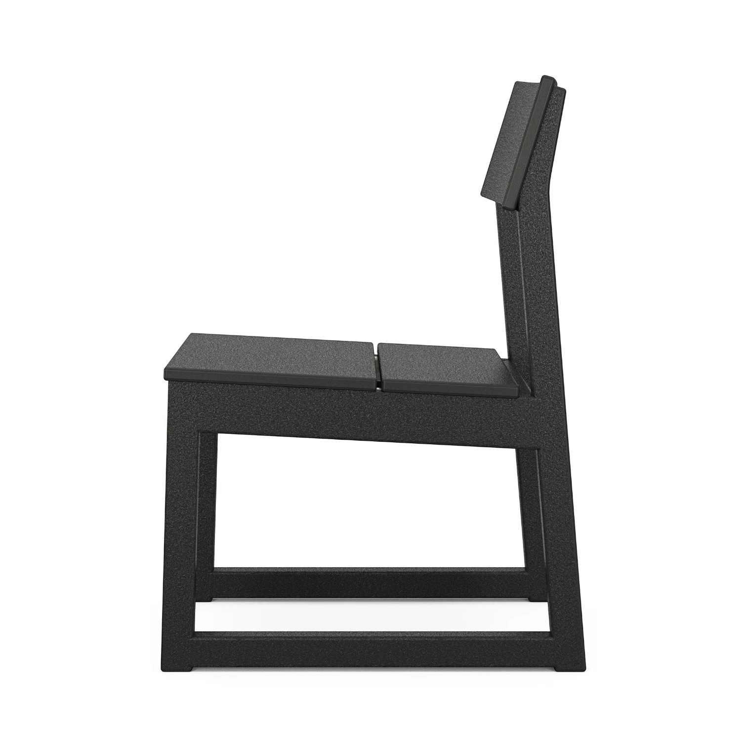 EDGE DINING SIDE CHAIR, BLACK