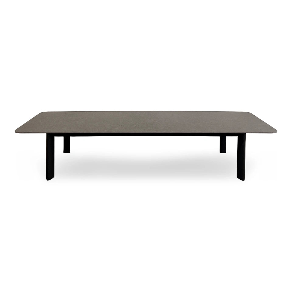 ENZO LARGE RECT. COFFEE TABLE, BELGIAN GREY TOP