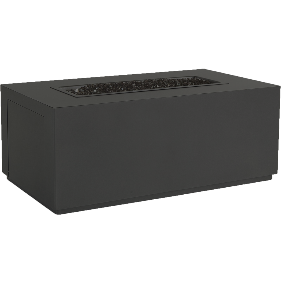 FORMA 45" x 25" OCCASIONAL HEIGHT FIRE TABLE, GRAPHITE