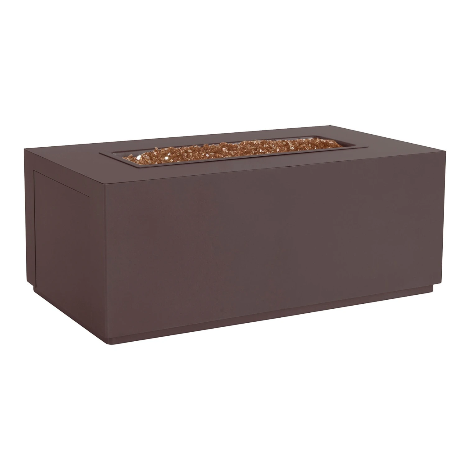 FORMA 45" x 25" OCCASIONAL HEIGHT FIRE TABLE, SABLE