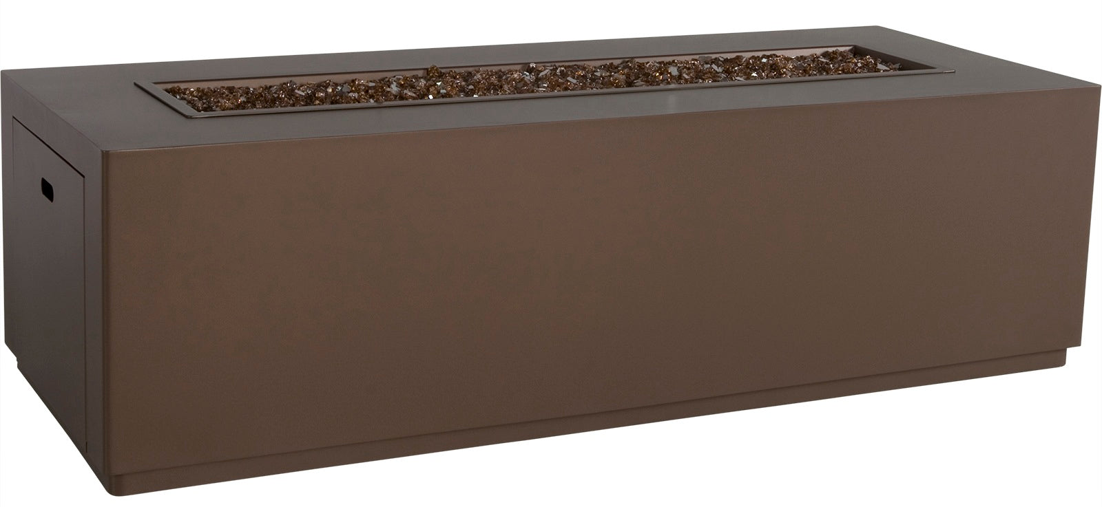 FORMA 65" x 25" OCCASIONAL HEIGHT FIRE TABLE, SABLE