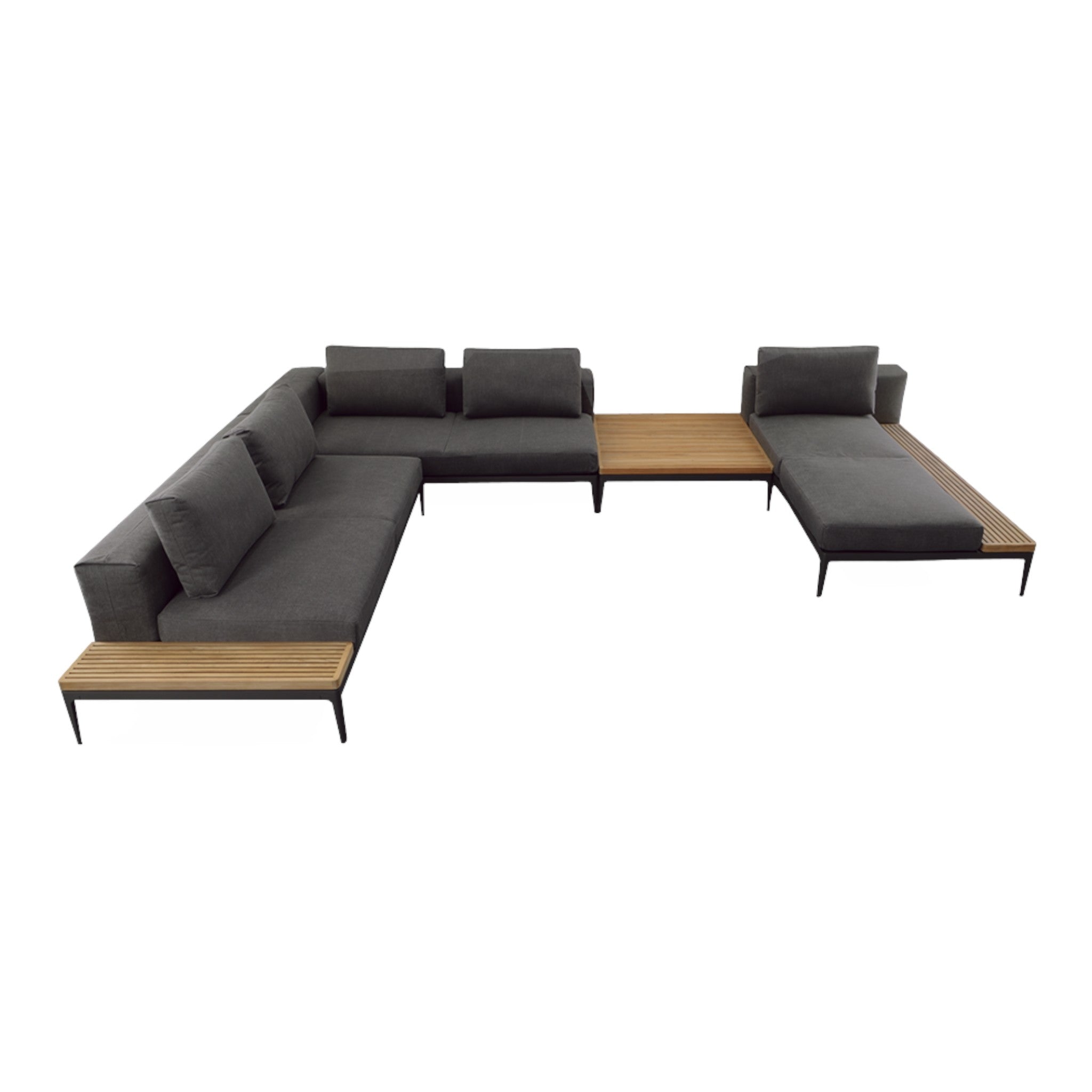GRID 4 PIECE SECTIONAL