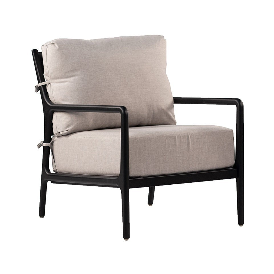 CEDAR CLUB CHAIR, BLACK