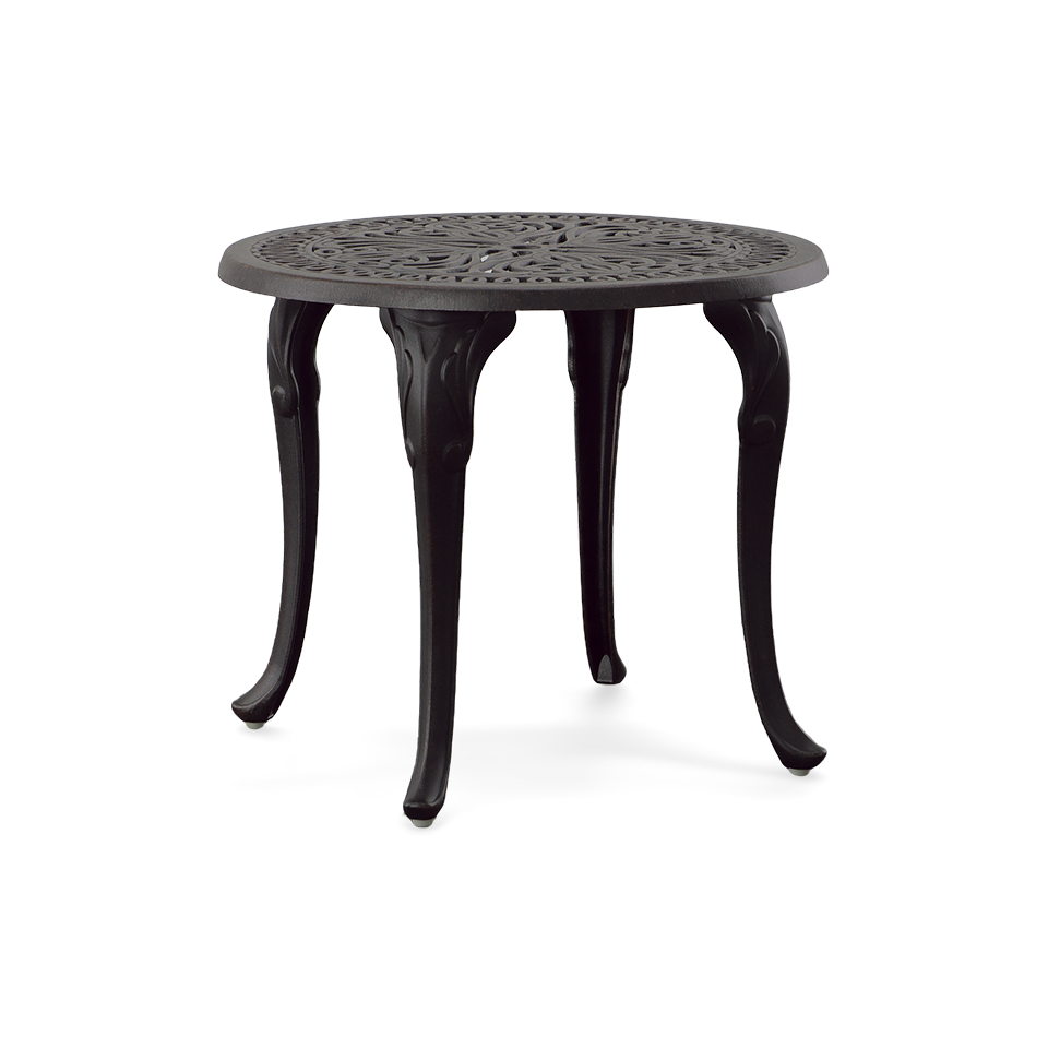 TUSCANY 21" ROUND SIDE TABLE, DESERT MIST