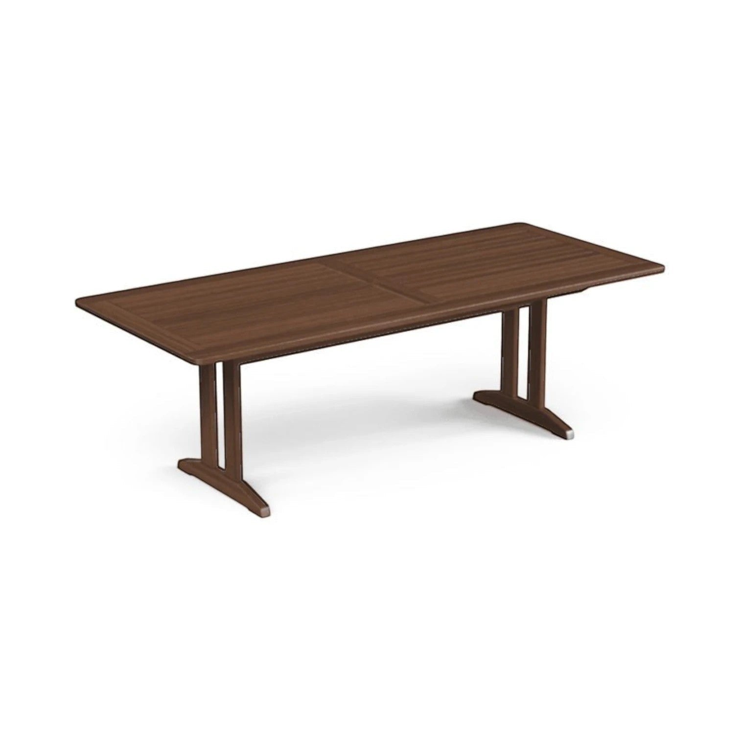 FOUNDATIONS 74" RECT. DINING UMBRELLA TABLE