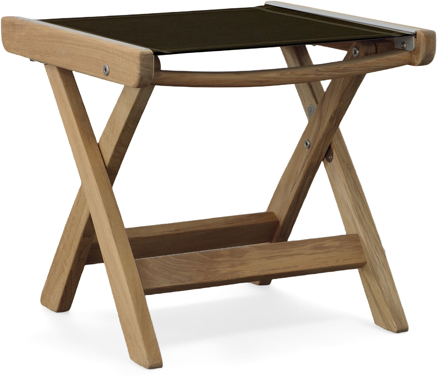 ST. TROPEZ SLING OTTOMAN, BLACK