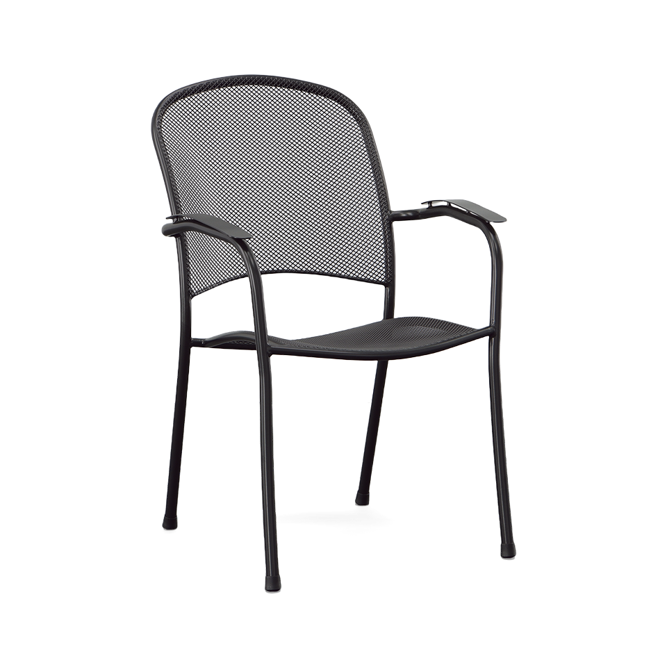 CARLO STACKING ARM CHAIR