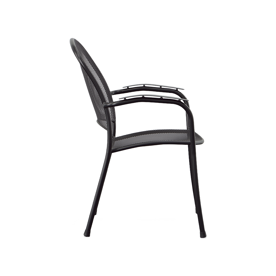 CARLO STACKING ARM CHAIR