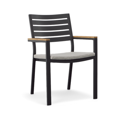 ELBA STACKING ARM CHAIR
