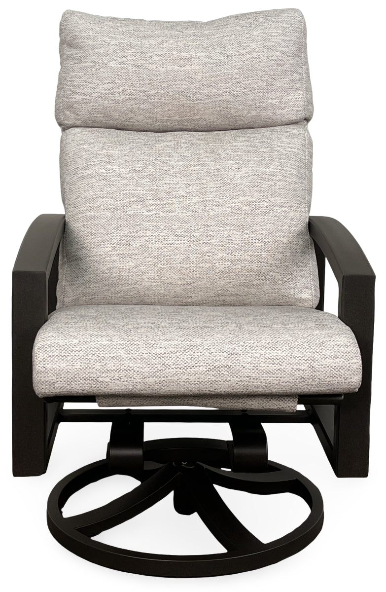 LAKESIDE CUSHION SWIVEL ROCKER, BLUEPOINT FLAX