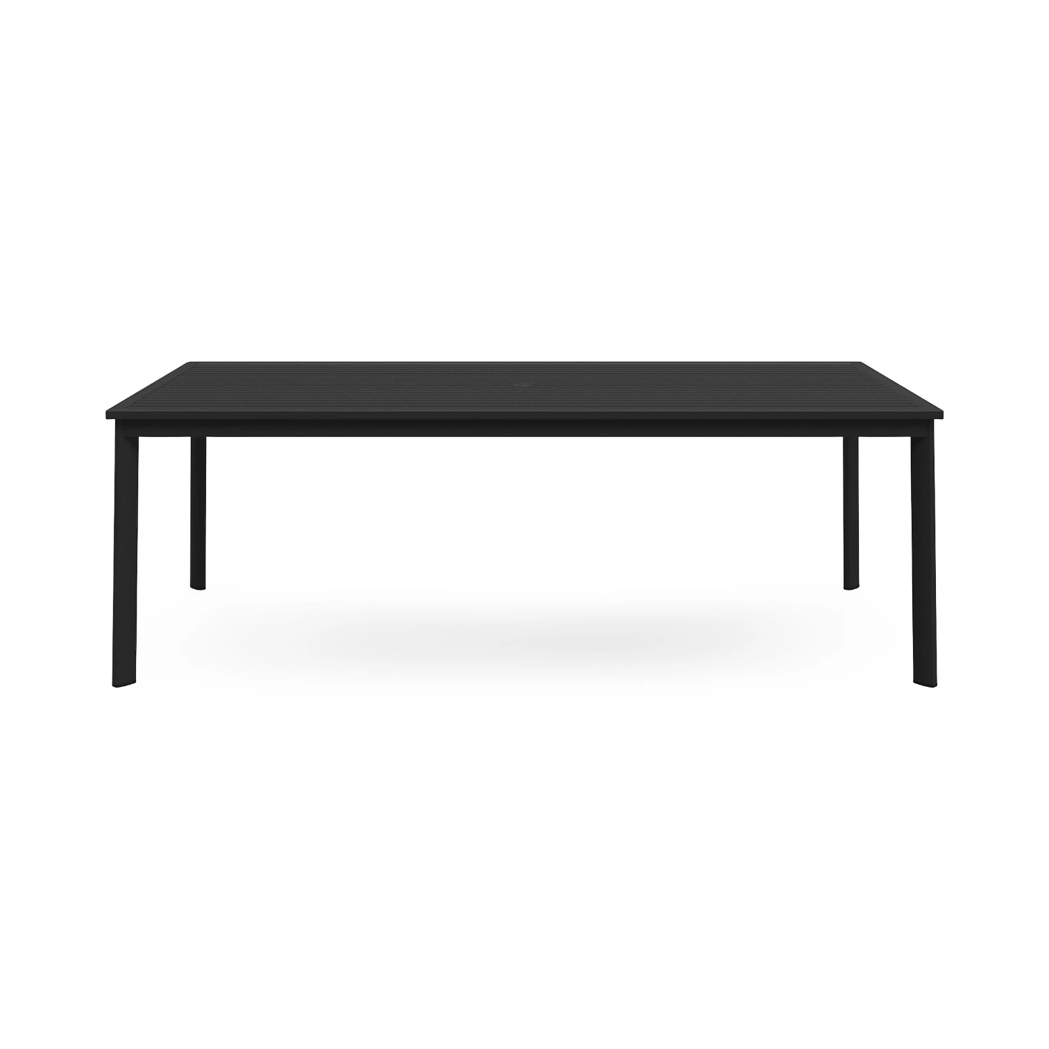 METZ 86.5" DINING TABLE, ALUMINUM TOP