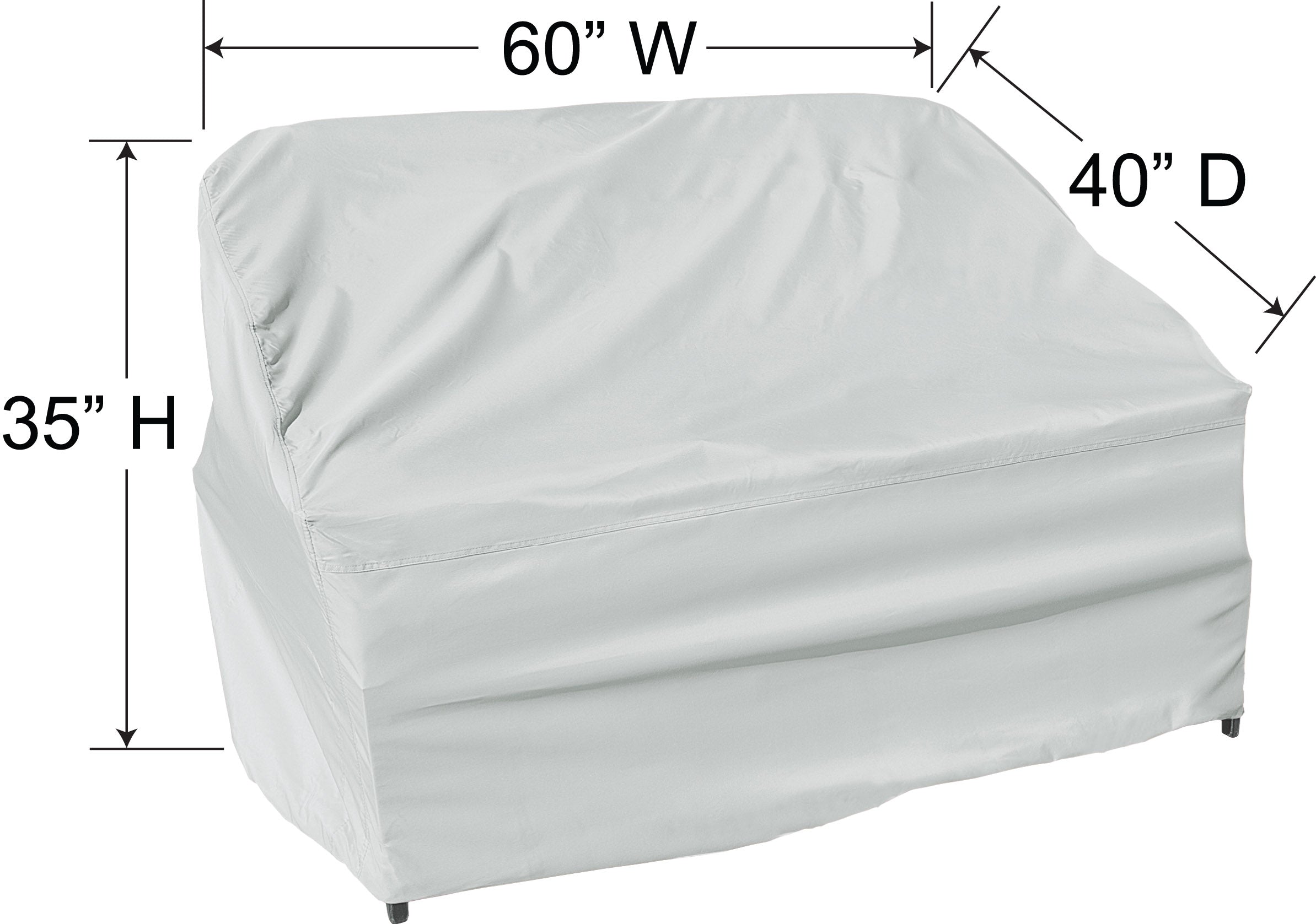 LOVESEAT PROTECTIVE COVER - LARGE (60" W x 40" D)