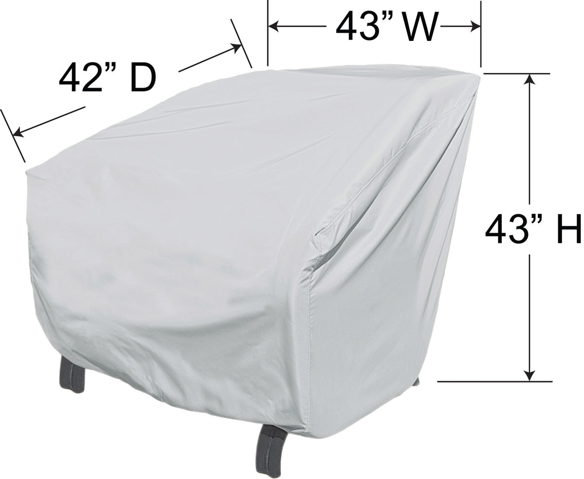 LOUNGE CHAIR PROTECTIVE COVER - XLARGE (43" W x 42" D)