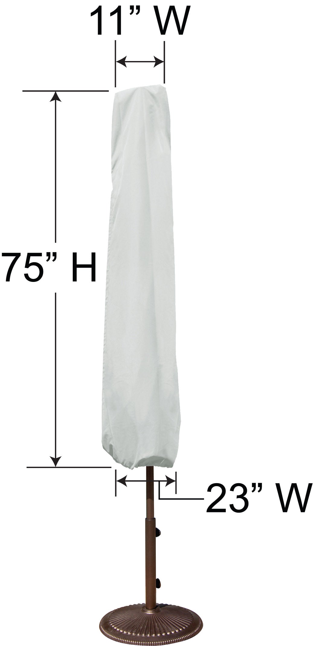 UMBRELLA PROTECTIVE COVER - 9'-11' MARKET (CENTER POLE)