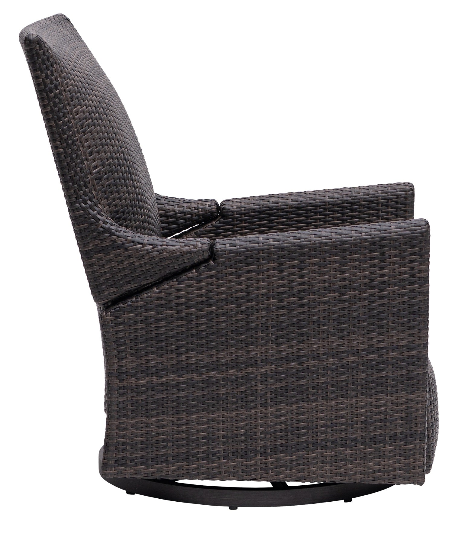 BILTMORE SWIVEL RECLINER, RUSTY UMBER