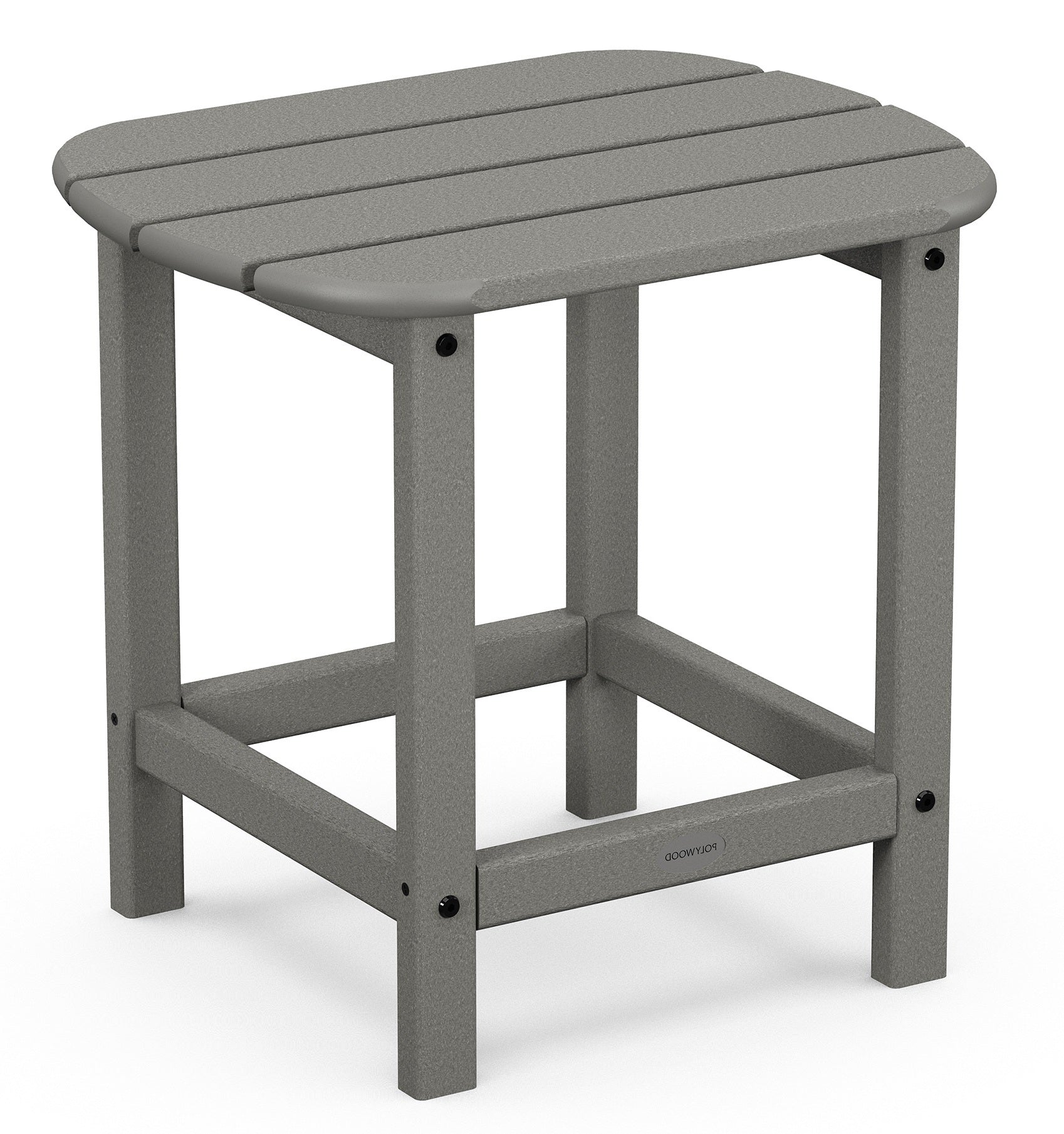 SOUTH BEACH SIDE TABLE, SLATE GREY