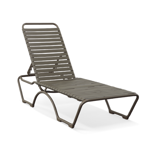 Tropitone kahana strap online chaise lounge