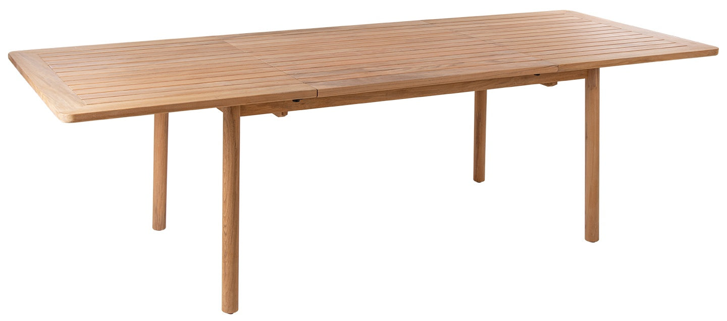 BAKER 63"-100" RECTANGULAR EXTENSION DINING TABLE
