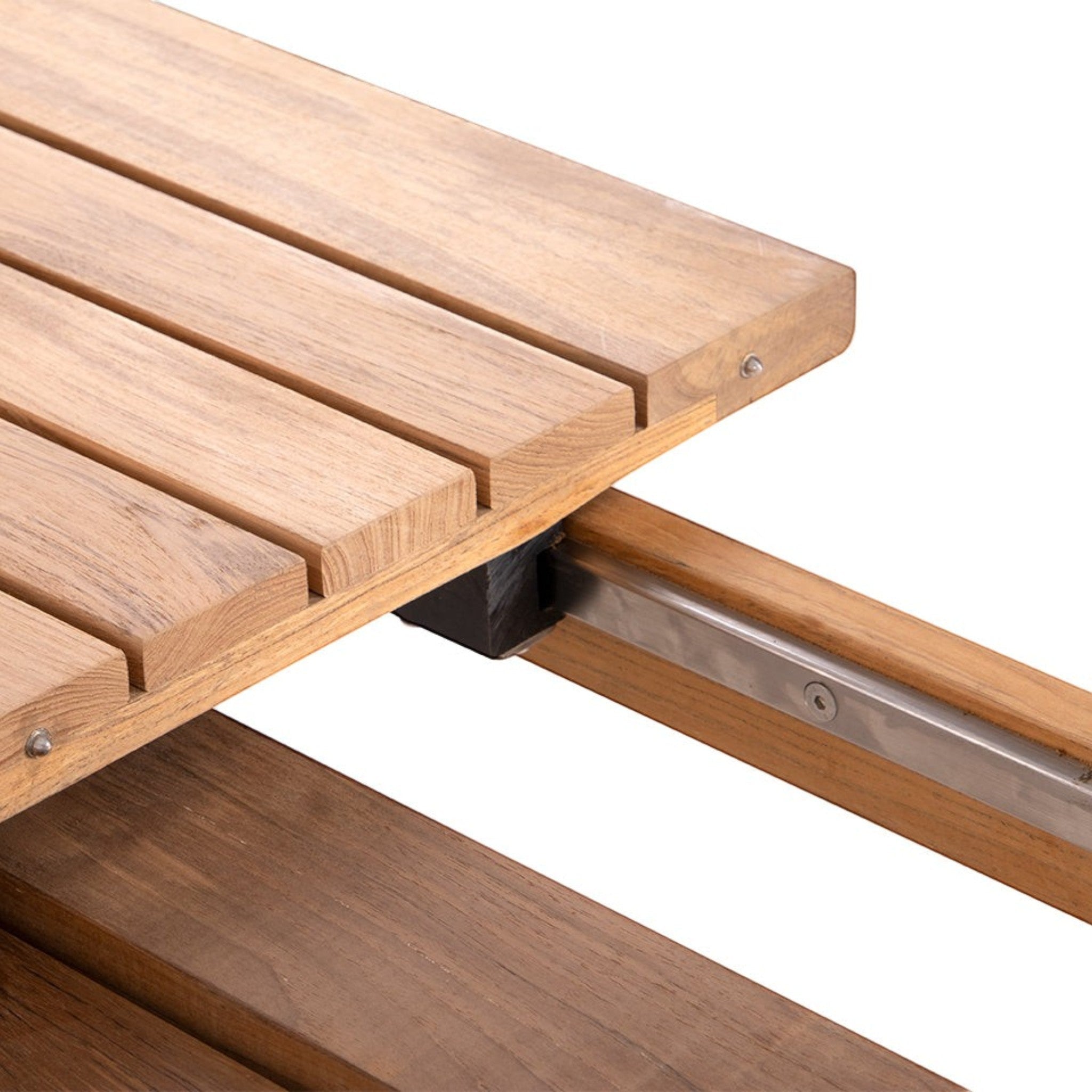 BAKER 63"-100" RECTANGULAR EXTENSION DINING TABLE