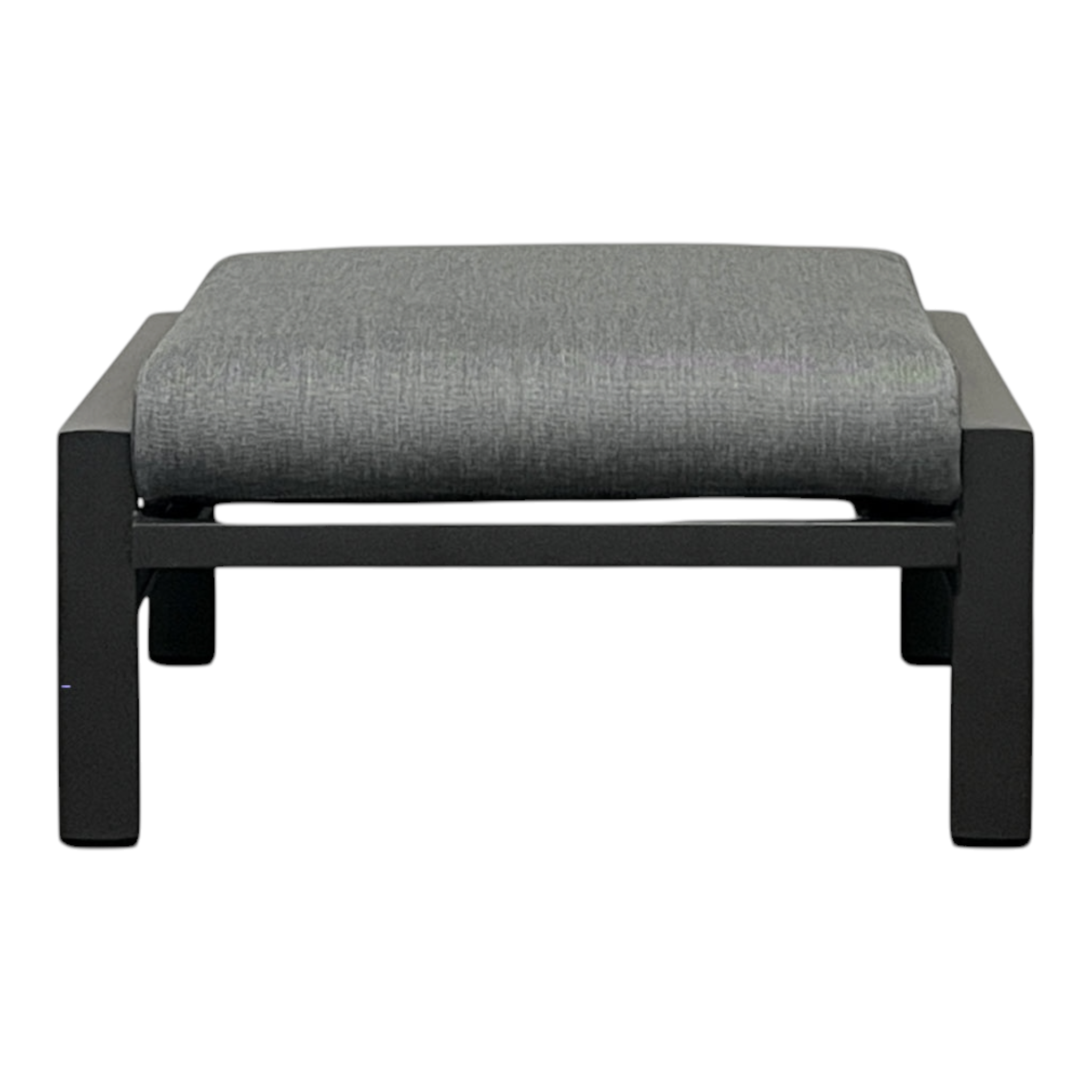 KENZO CUSHION OTTOMAN, PANAMA GRAPHITE