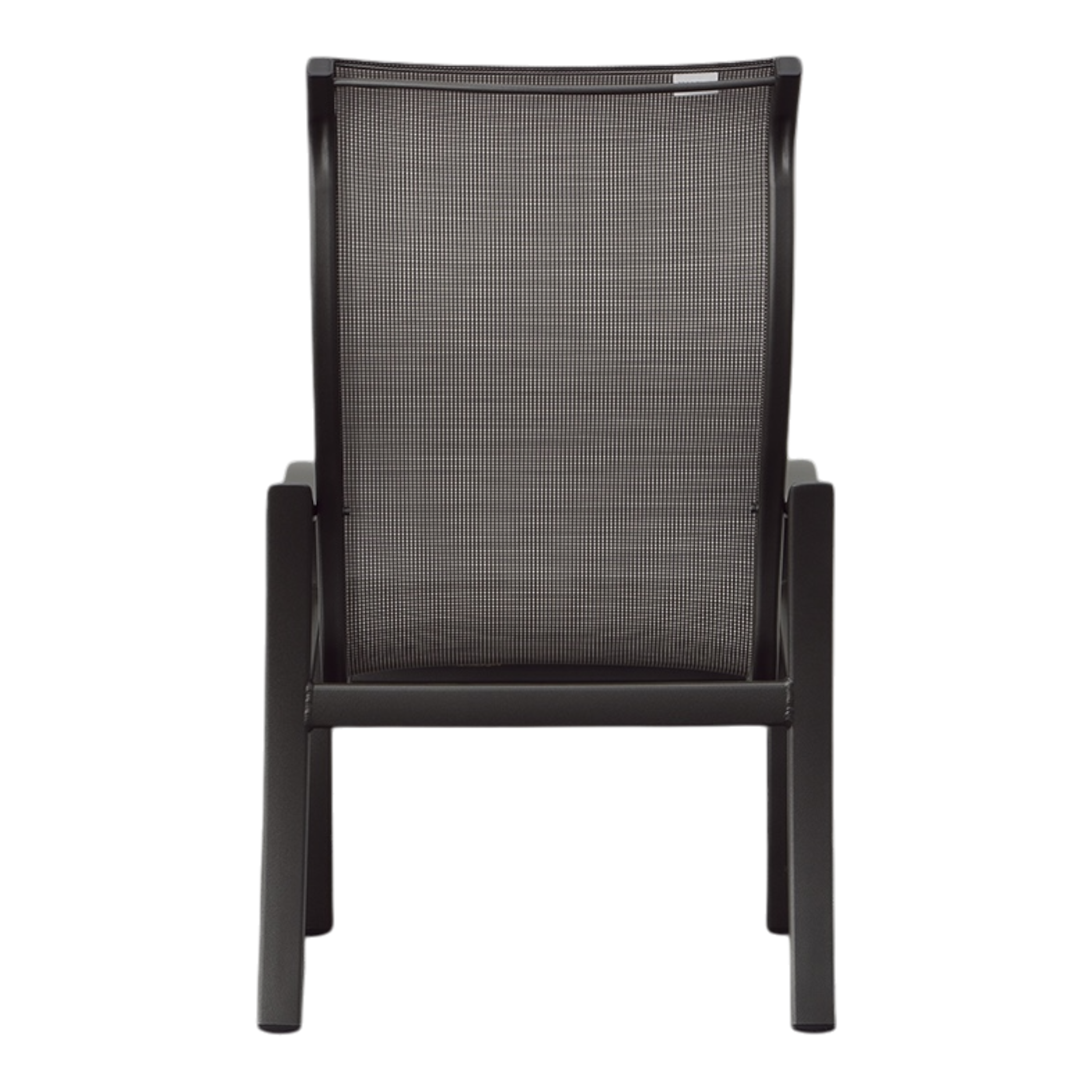 SHORELINE SLING HIGH BACK DINING CHAIR, GRAPHITE