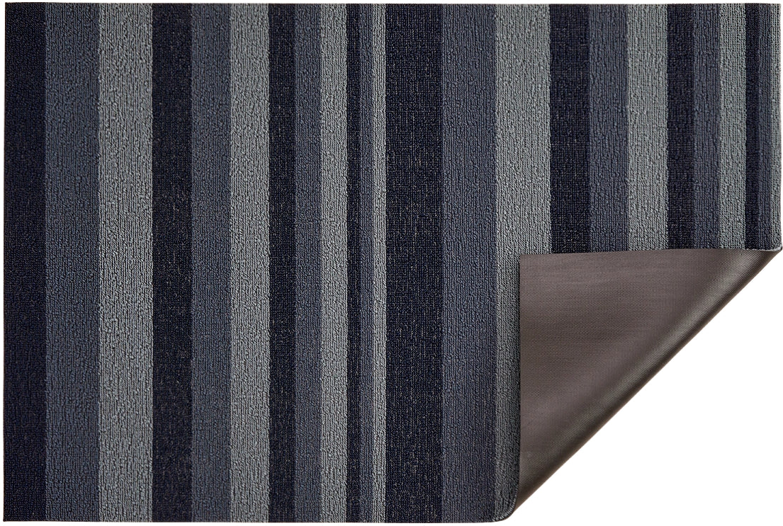 BOUNCE STRIPE SHAG UTILITY MAT, STORM