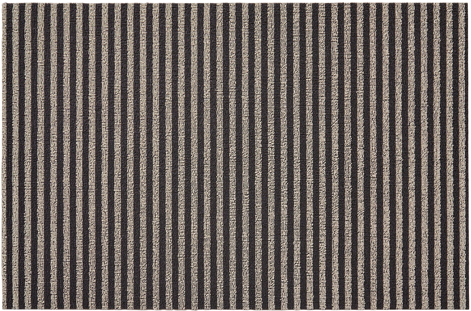 BRETON STRIPE SHAG UTILITY MAT, GRAVEL