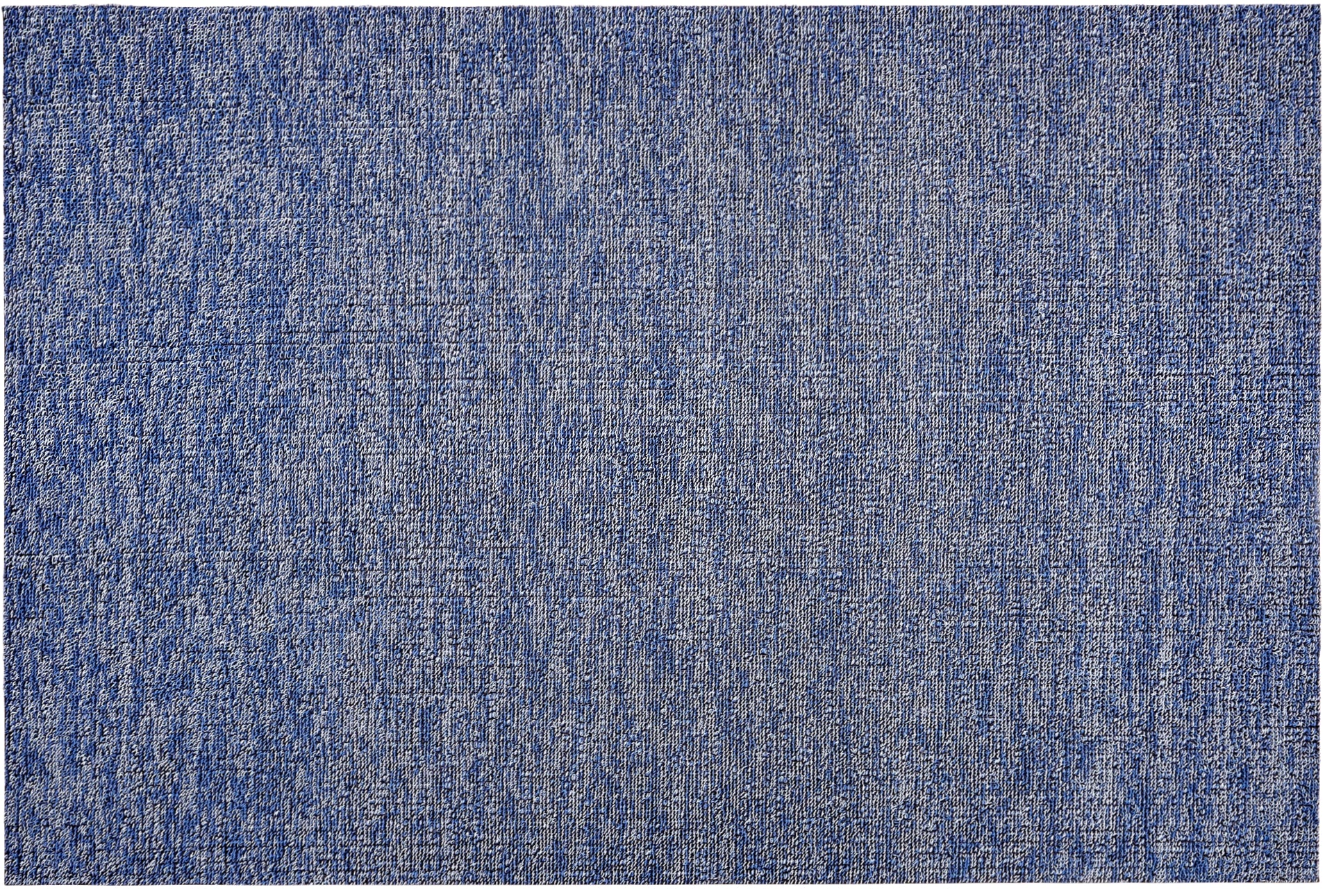 HEATHERED SHAG UTILITY MAT, CORNFLOWER