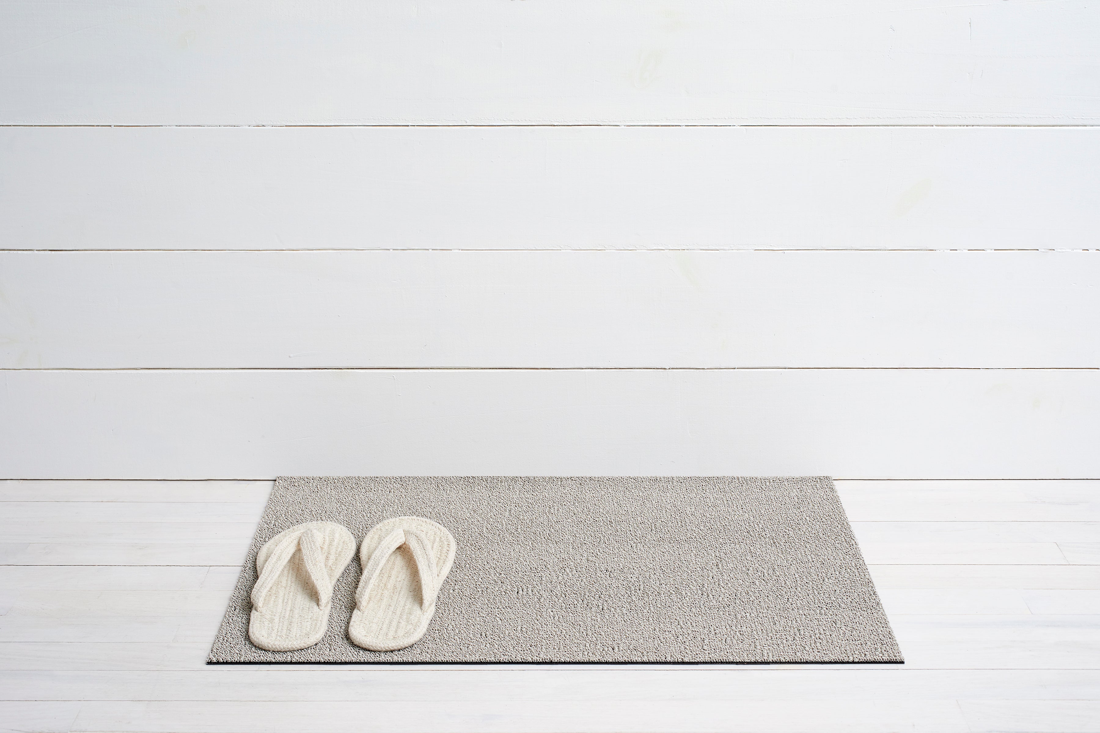 SOLID SHAG DOORMAT, SILK
