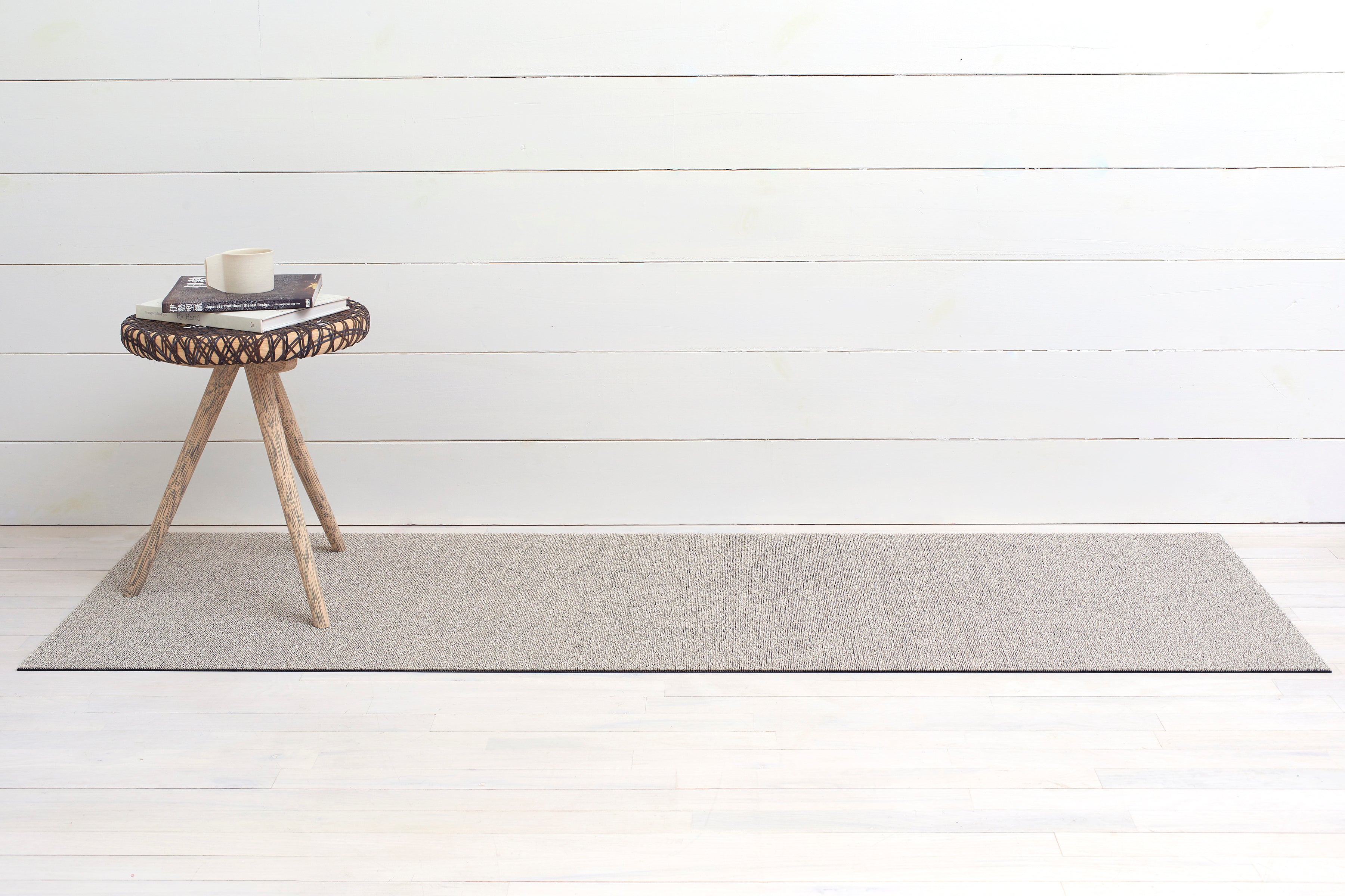 SOLID SHAG RUNNER, SILK