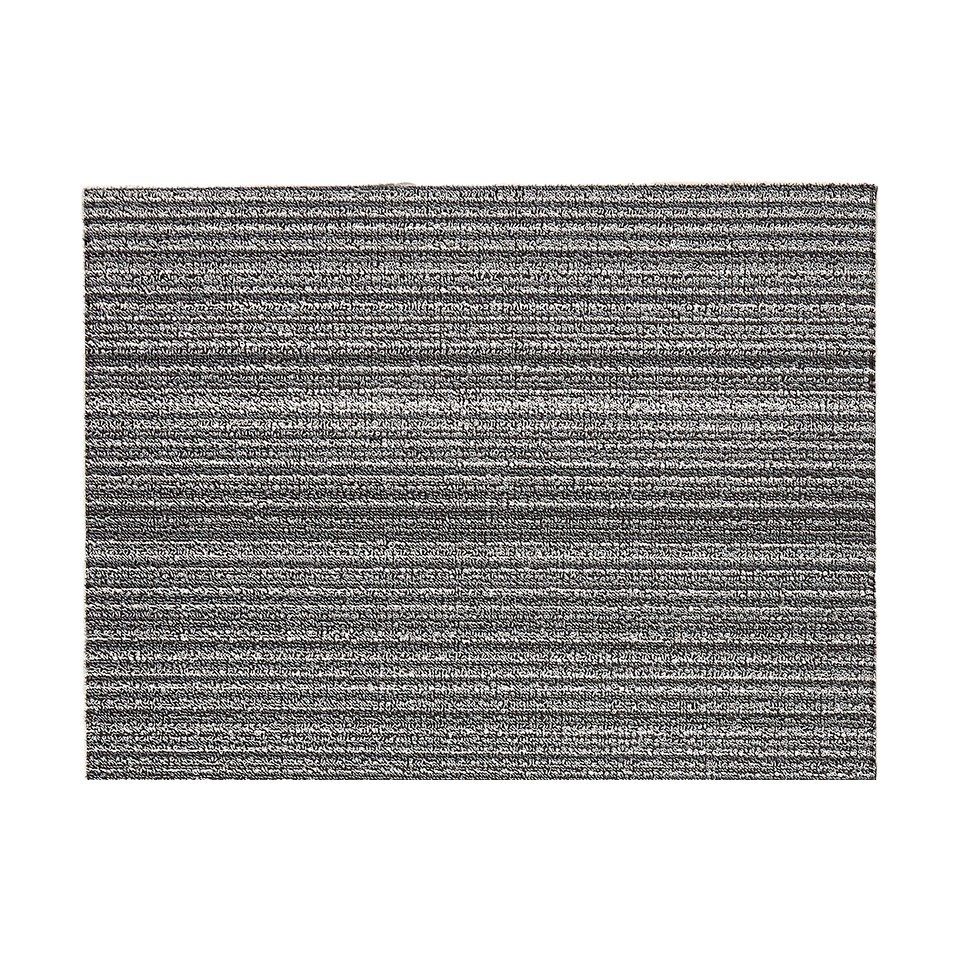 SKINNY STRIPE SHAG BIG MAT, SHADOW