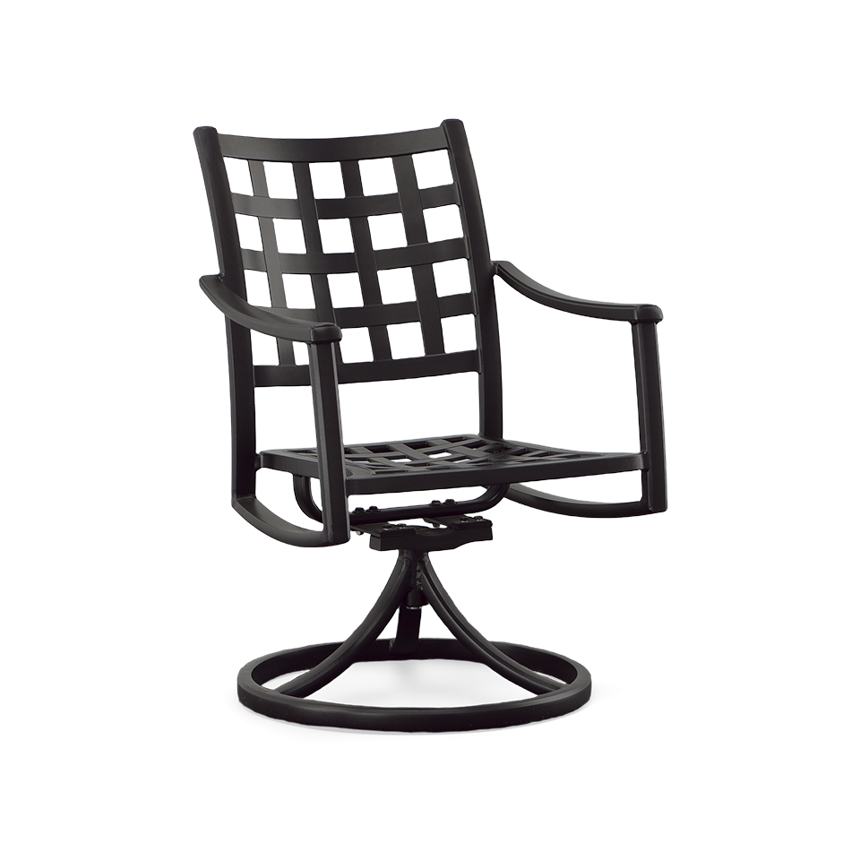 STRATFORD CAST SWIVEL ROCKER, DESERT MIST