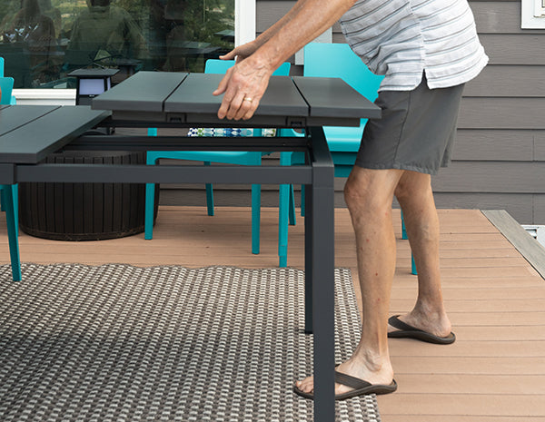 RIO 210 EXTENSION TABLE, ANTHRACITE