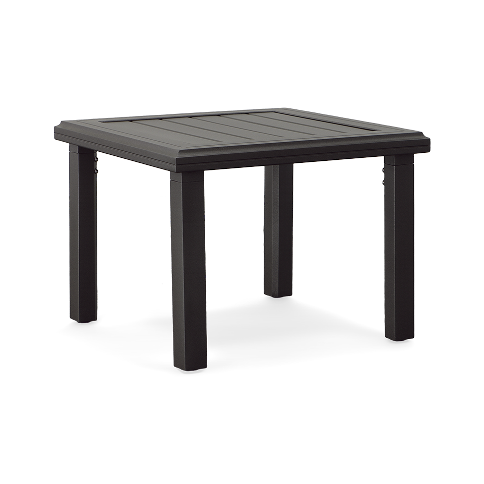 Amicus Table Amici Square Side Table, Graphite | Summer House Patio