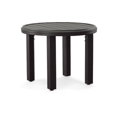 AMICI ROUND SIDE TABLE, GRAPHITE