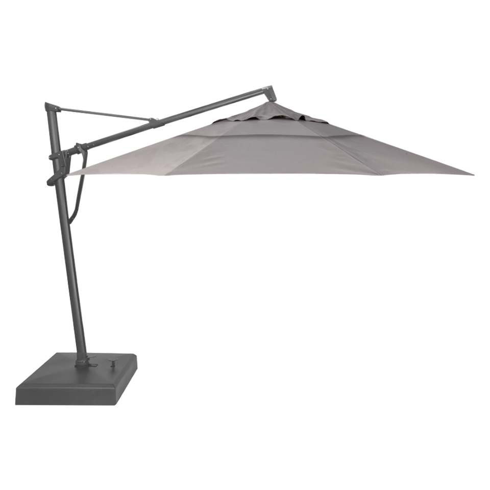 11' OCTAGON CANTILEVER UMBRELLA, BOULDER