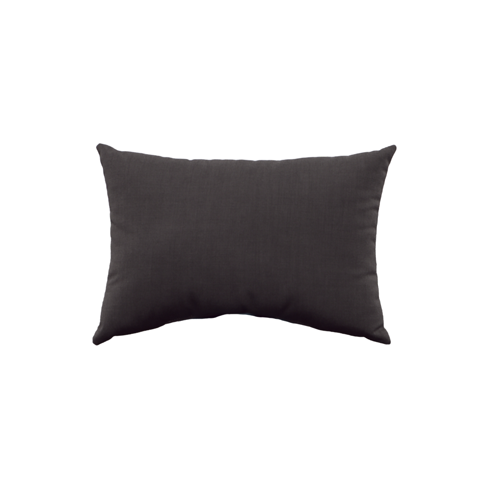 CANVAS COAL LUMBAR PILLOW