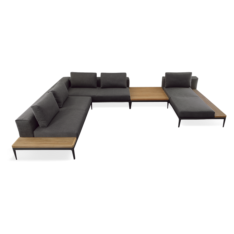 GRID 4 PIECE SECTIONAL