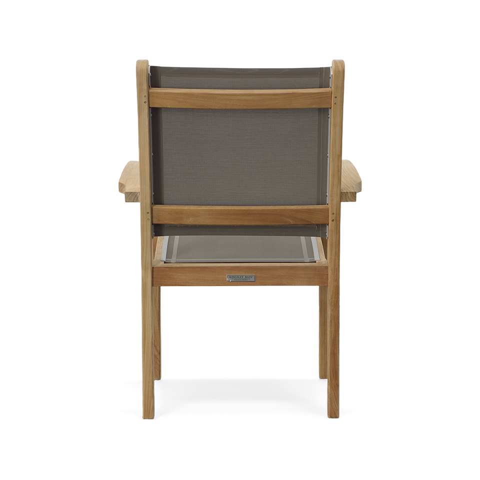 ST. TROPEZ STACKING ARM CHAIR